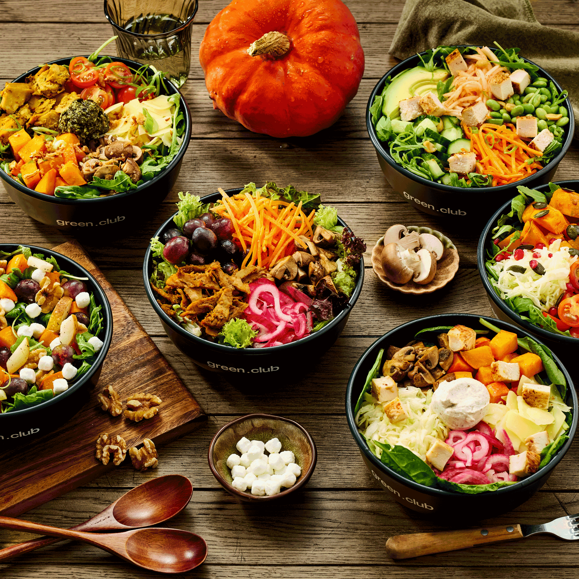 Green Club Autumn Menu