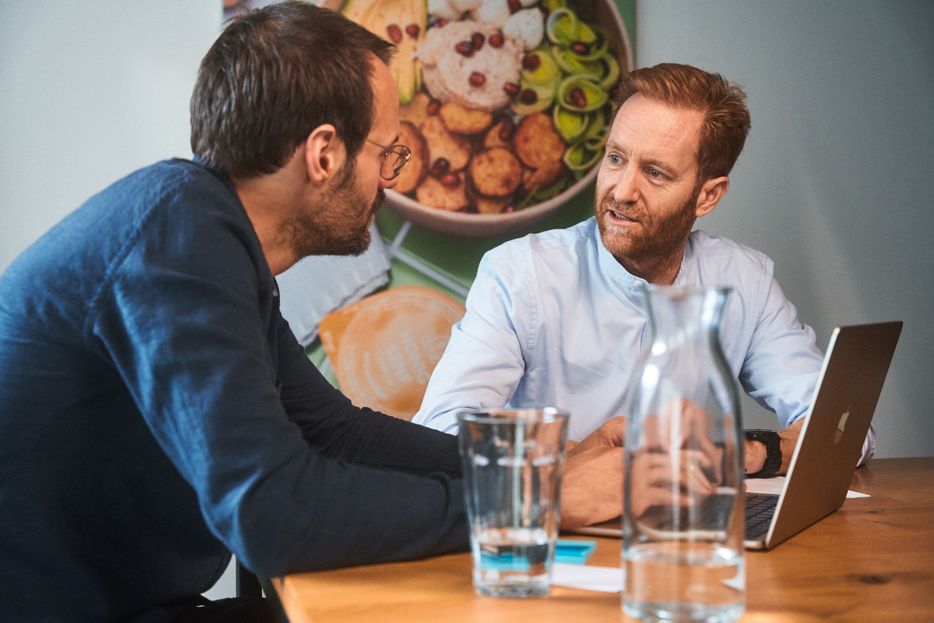 Green-Club-Geschaeftsfuehrer Tobias Drabiniok und Peter Falk